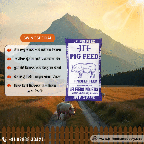 JFI Finisher Feed – High-Performance Feed for Healthy & Profitable Pigs (50 KG) - Image 4