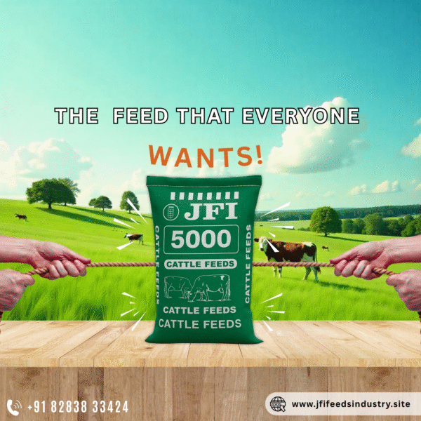 JFI Cattle Feed 5000 – Premium Cattle Feed for Higher Milk Yield (50 KG Bag) - Image 4