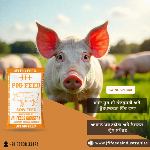JFI Sow Feed – Premium Quality Nutrition for Healthy Sows (50 KG) - Image 4