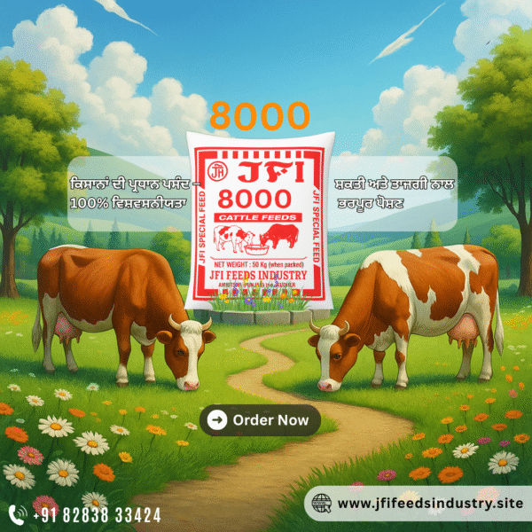 JFI Cattle Feed 8000 – Premium Dairy Cattle Feed 50 KG - Image 4