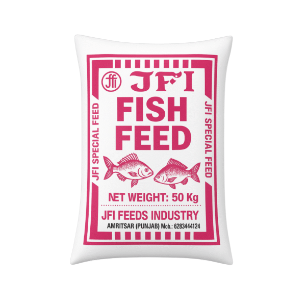 JFI Fish Feed – Premium Growth & Health Formula for All Fish Types (25 KG Bag)