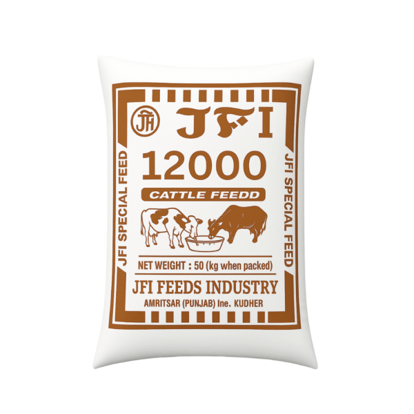 JFI Cattle Feed 12000 – Ultra Premium Dairy Cattle Feed 50 KG